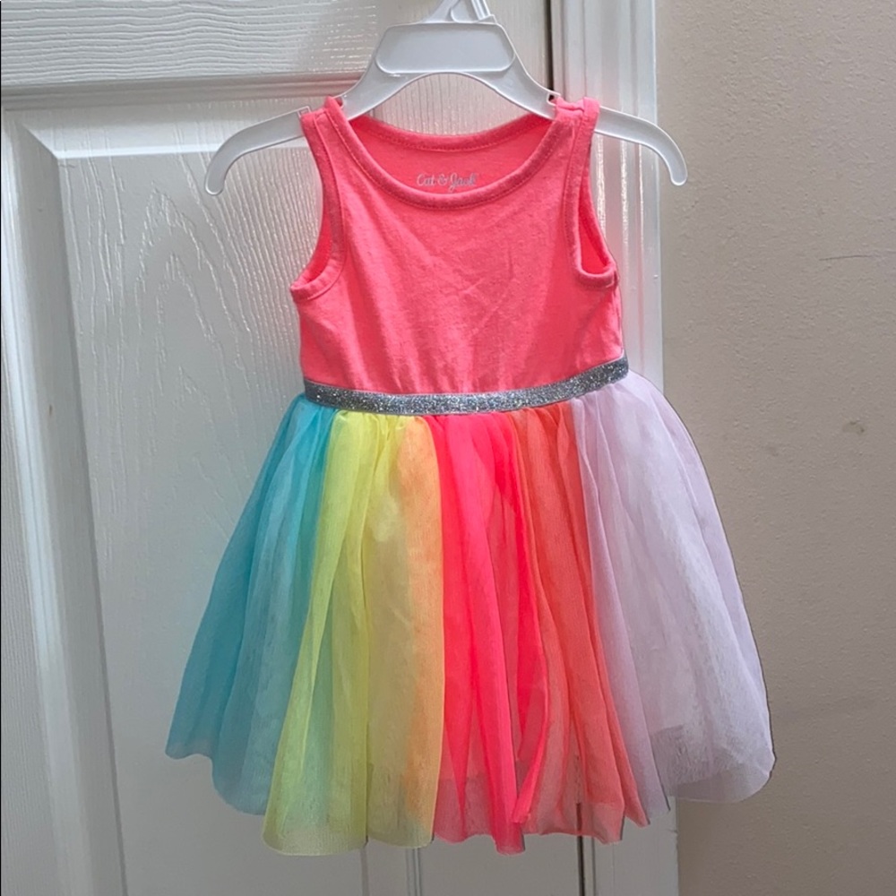 Car and Jack 12m colorful tutu dress stretch band